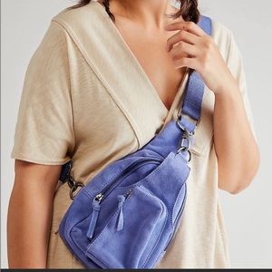 Free People-Hudson sling bag in periwinkle